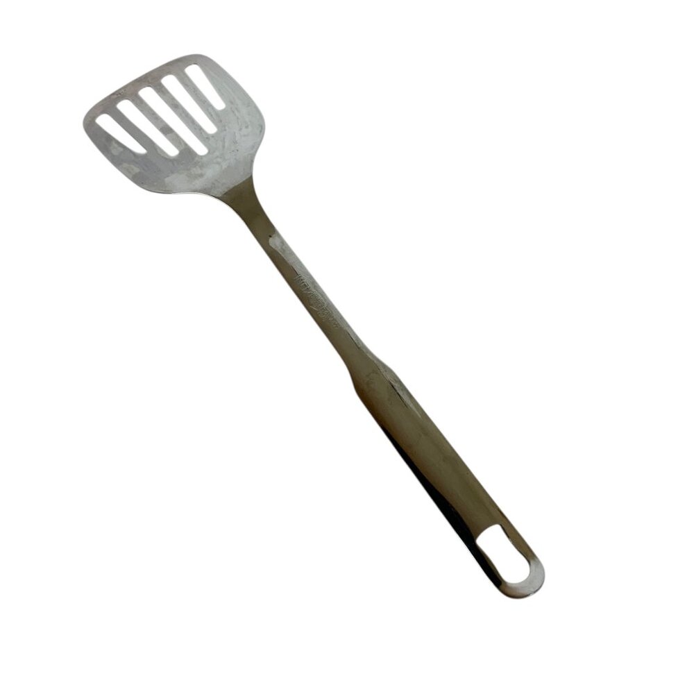 Inox 18-8 Stainless Steel Slotted Spatula Rustproof Durable Cooking Utensil - Picture 2 of 3